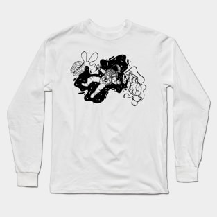 Torn between space Long Sleeve T-Shirt